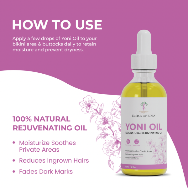 Echos of Eden Yoni Oil - 2 fl oz/ 60mL