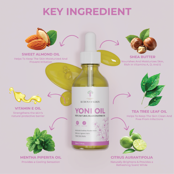 Echos of Eden Yoni Oil - 2 fl oz/ 60mL