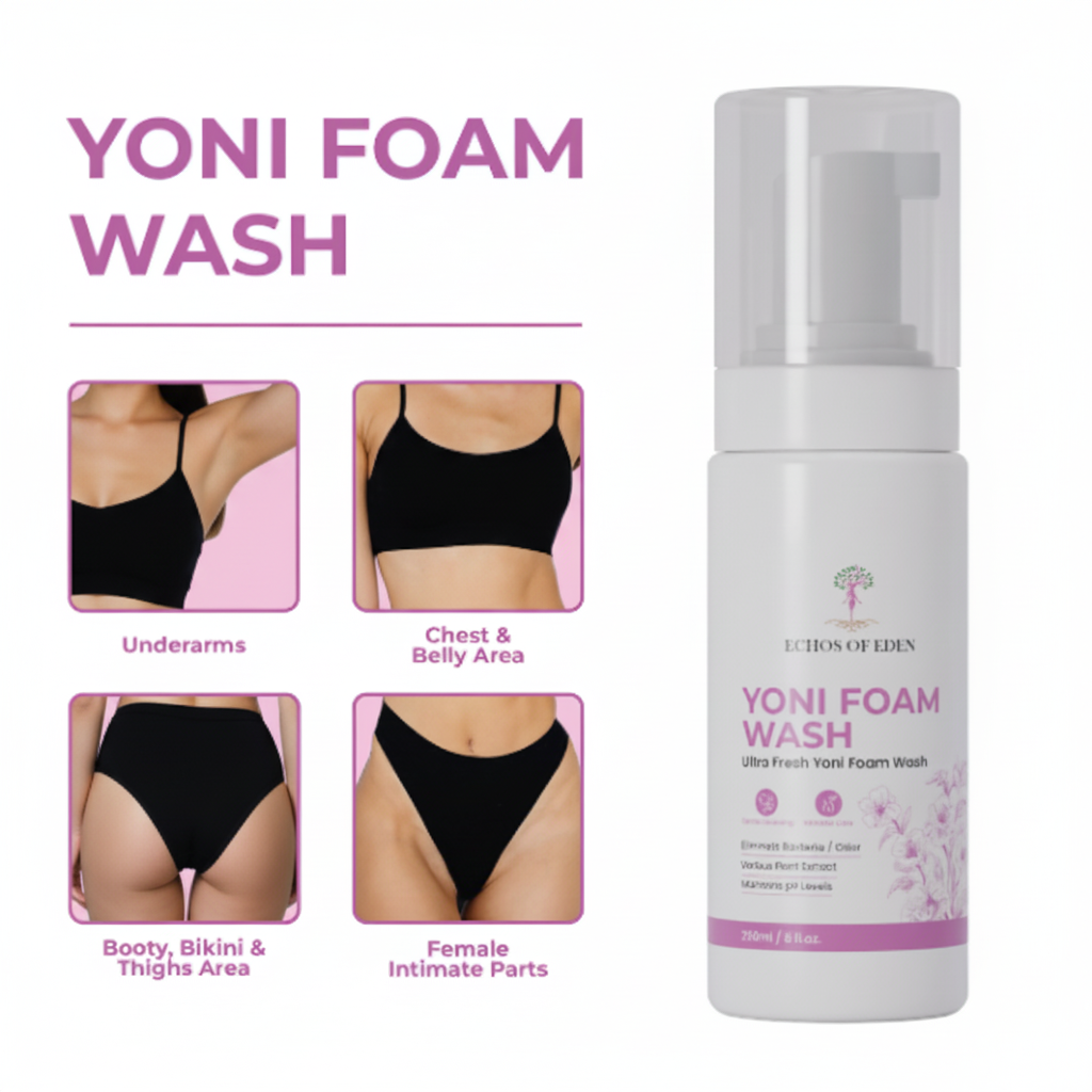 Echos of Eden Yoni Foam Wash - 8 fl oz/ 237 mL