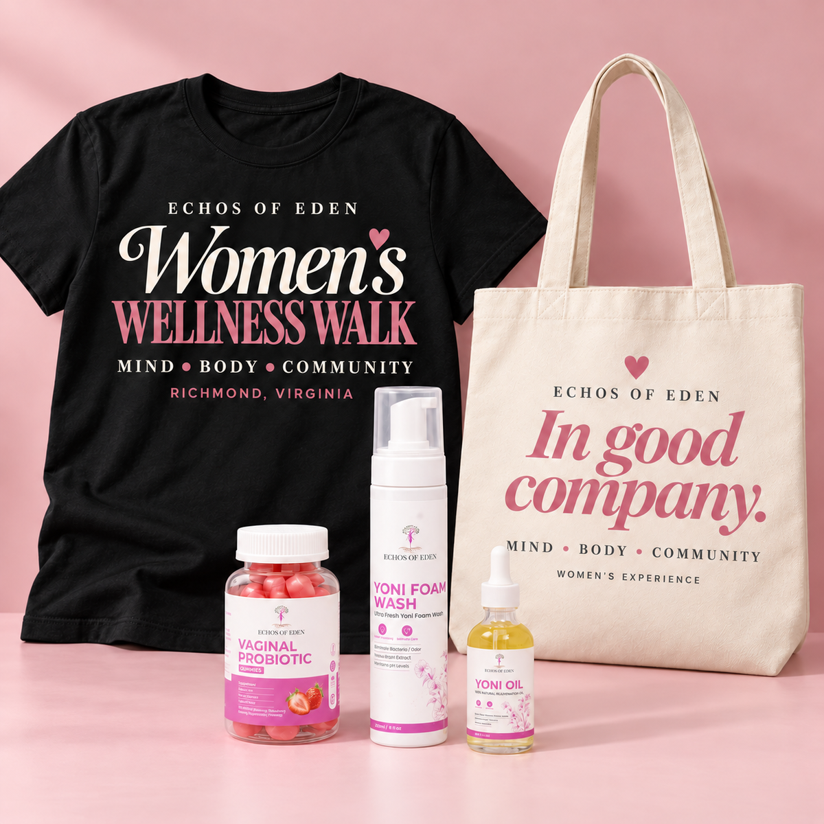 Echos of Eden Wellness Walk VIP Bundle
