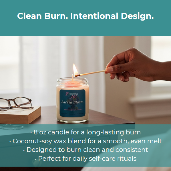 Becoming Her Intentional Candle – 8 oz